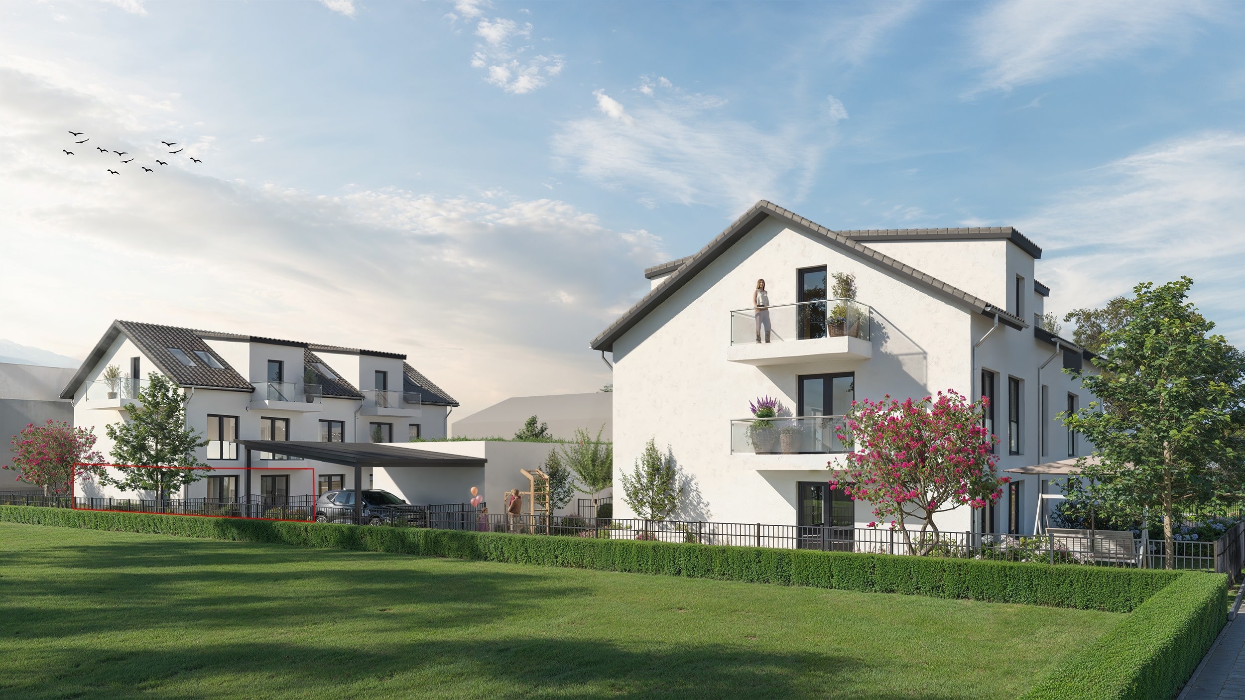 Moderne 2-Zimmer-Neubauwohnung mit großzügige Garten, 80935 München, Erdgeschosswohnung