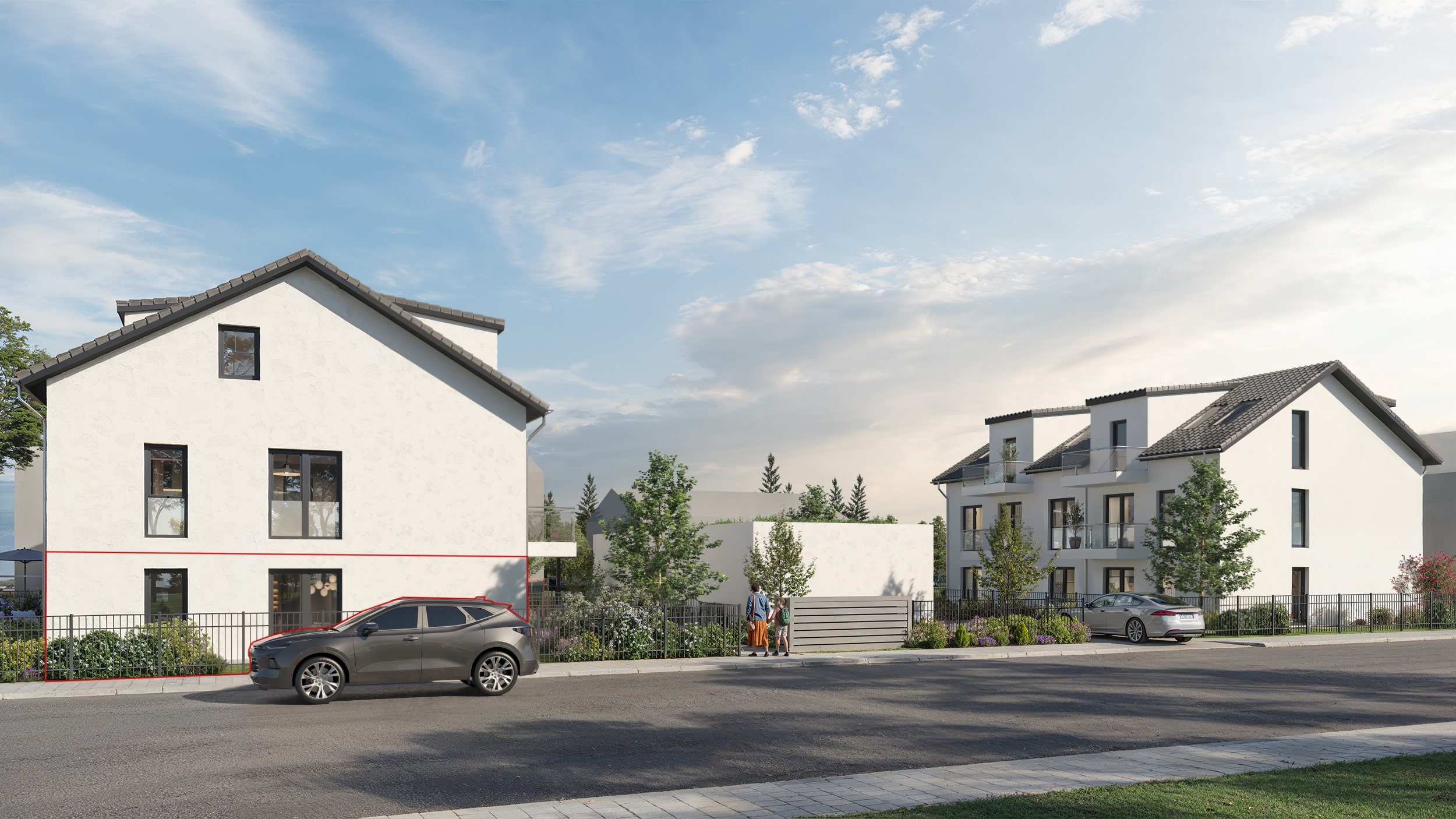 Stilvolle 2-Zimmer-Gartenwohnung mit zwei Terrassen, 80935 München, Erdgeschosswohnung